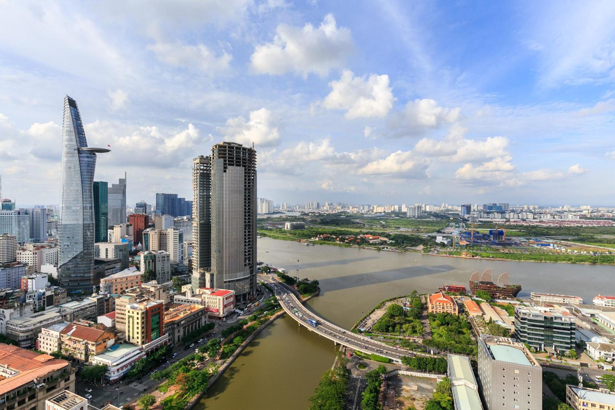 Pi Apartment - 2 Double Beds Aparment At Saigon Center Ho Chi Minh City Exterior photo